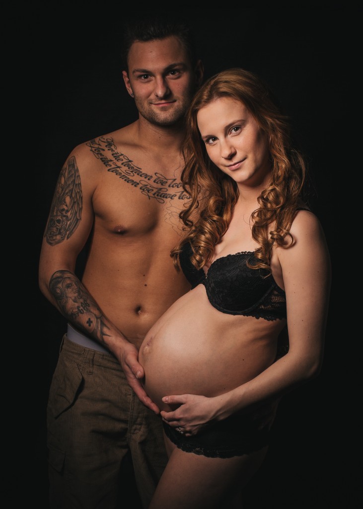 Gravid portræt 